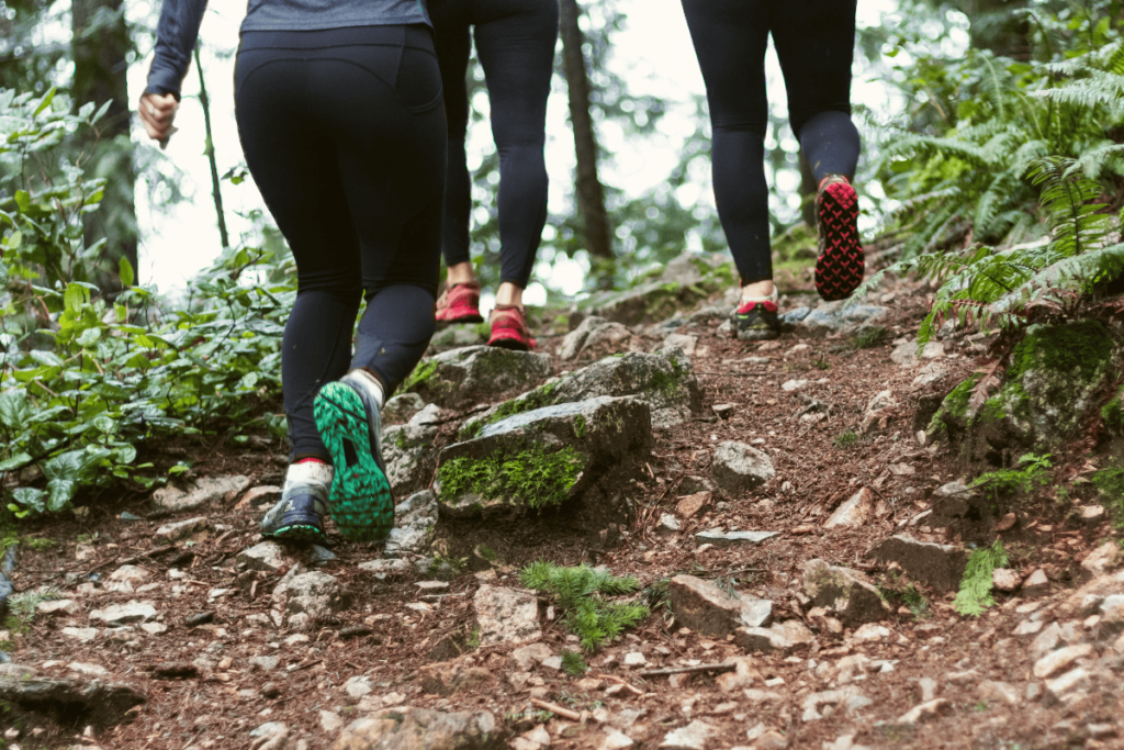 outdoor hiking for fitness